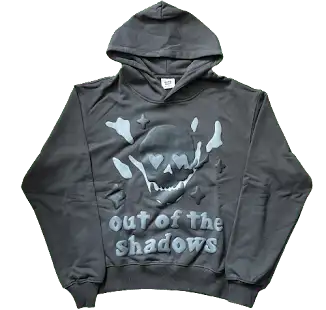 Broken Planet Market Out of the Shadows Hoodie Soot Black