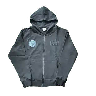 Broken Planet Spider Zip Up Hoodie