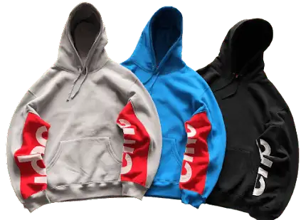 Supreme Cropped Panels Hoodie