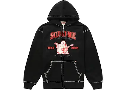 Supreme True Religion Zip Up Hoodie #1