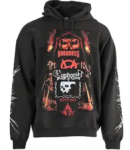 Vetements Metal Patch Hoodie