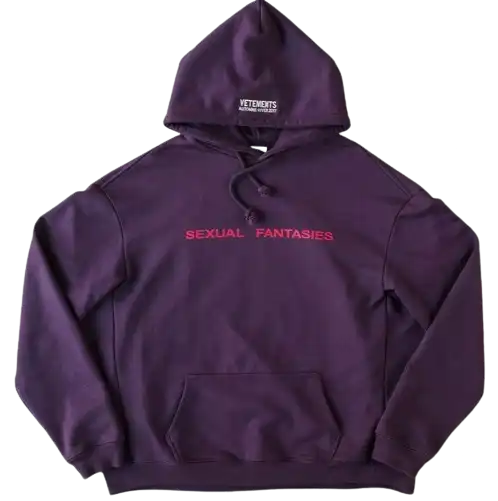 Vetements Sexual Fantasies Hoodie