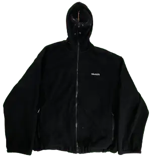 Vetements SS19 Gimp Bullet Fleece Mask Zip-Up Hoodie