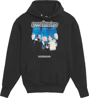 Balenciaga Speedhunters Black Hoodie