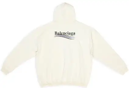 Balenciaga Campaign Hoodie Beige