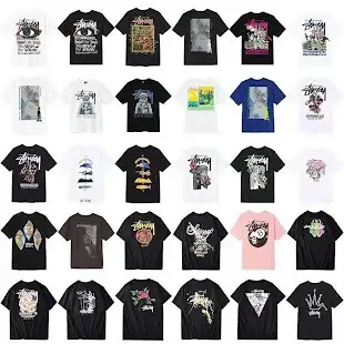 Bunch of Stussy Tees (98 Variants)