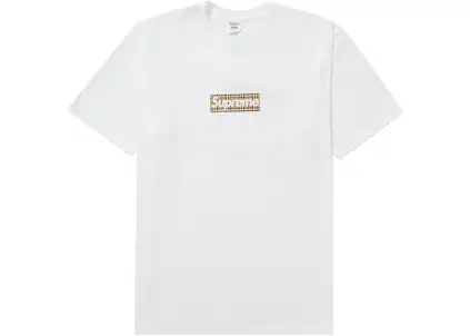 Supreme X Burberry Box Logo Tee