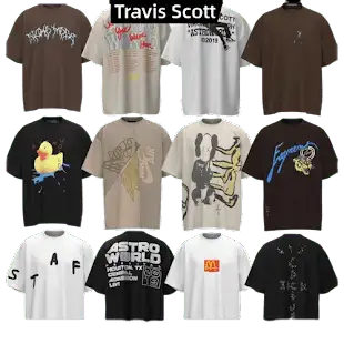 Lots of Travis Scott Tees #1