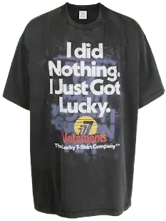 Vetements I Got Lucky Tee