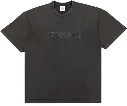 Vetements Logo Outline Tee