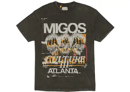 Migos x Gallery Dept. For Culture III Three Skulls Tee