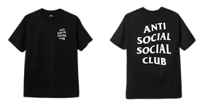 Anti Social Club Tees (24 Variants)