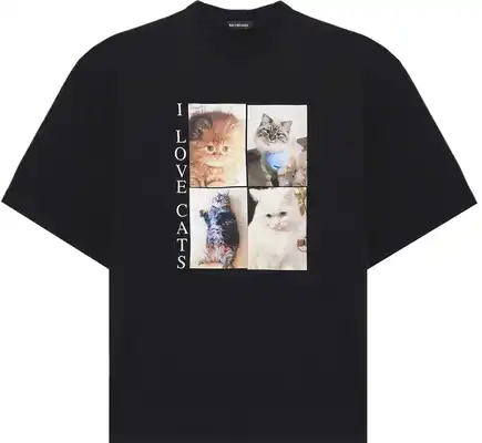 Balenciaga I Love Cats Tee