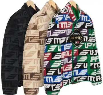 Supreme Geo Reversible Windstopper Fleece Jacket