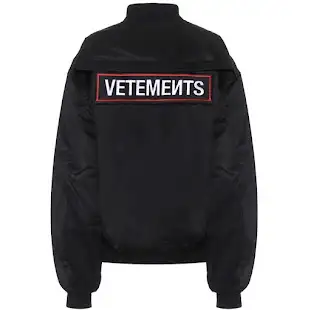 Vetements Police Bomber Jacket