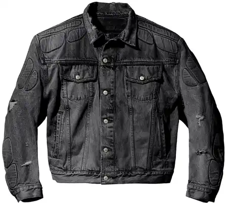 Yeezy Gap Padded Denim Jacket Black