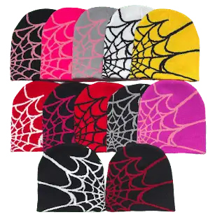 Spider-Web Beanies