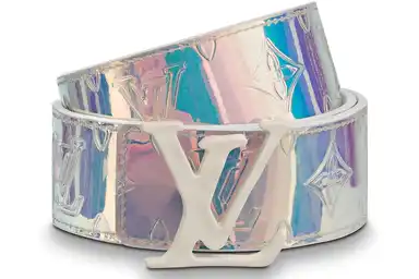 Holographic Louis Vuitton Belt