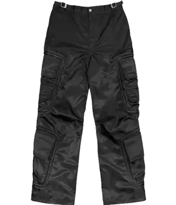 Far Archive Black Cargo Pants