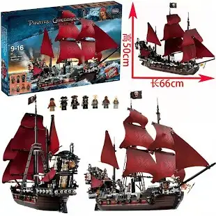 Lego Pirates of the Caribbean Ship