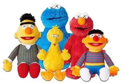 Kaws Sesame Street Plushies #1