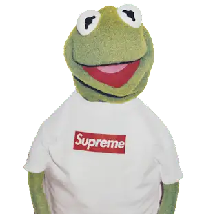 Supreme Kermit Plush