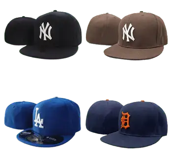 MLB Baseball Hats #1 (56 Variants)