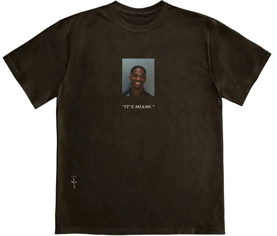 Travis Scott Mugshot Tee