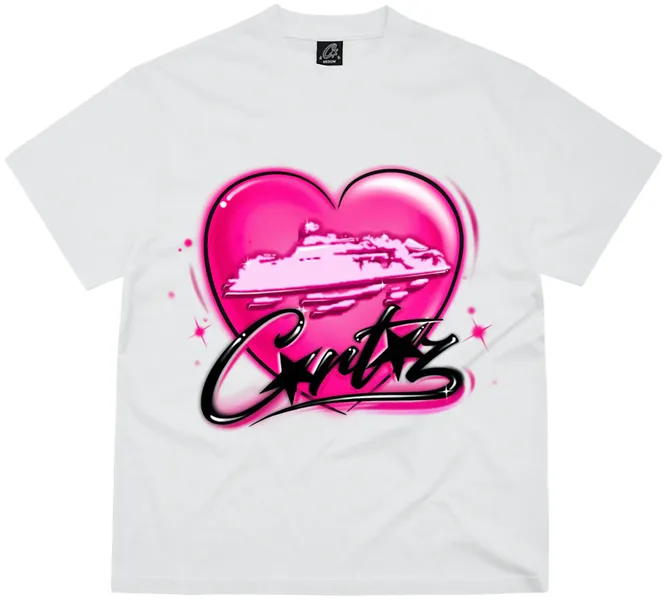 Corteiz Alcatraz Heart Tee