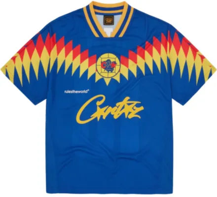 Corteiz Club RTW Football Jersey Blue