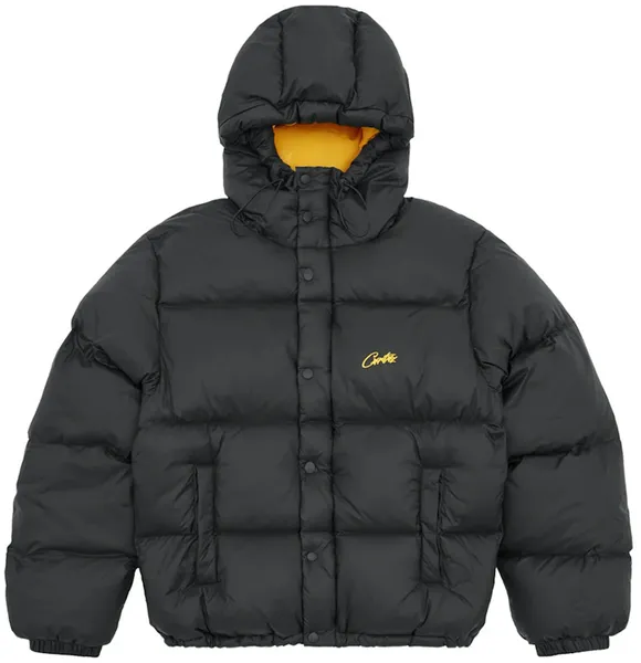 Corteiz Bolo V2 Puffer Jacket Black