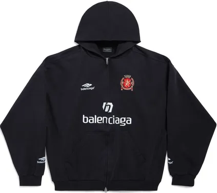 Balenciaga Tokyo Soccer Zip-Up Hoodie