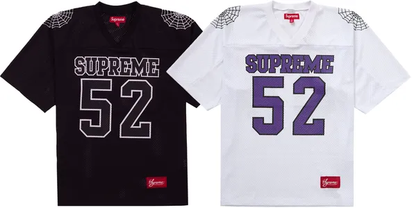 Supreme Spiderweb Football Jersey