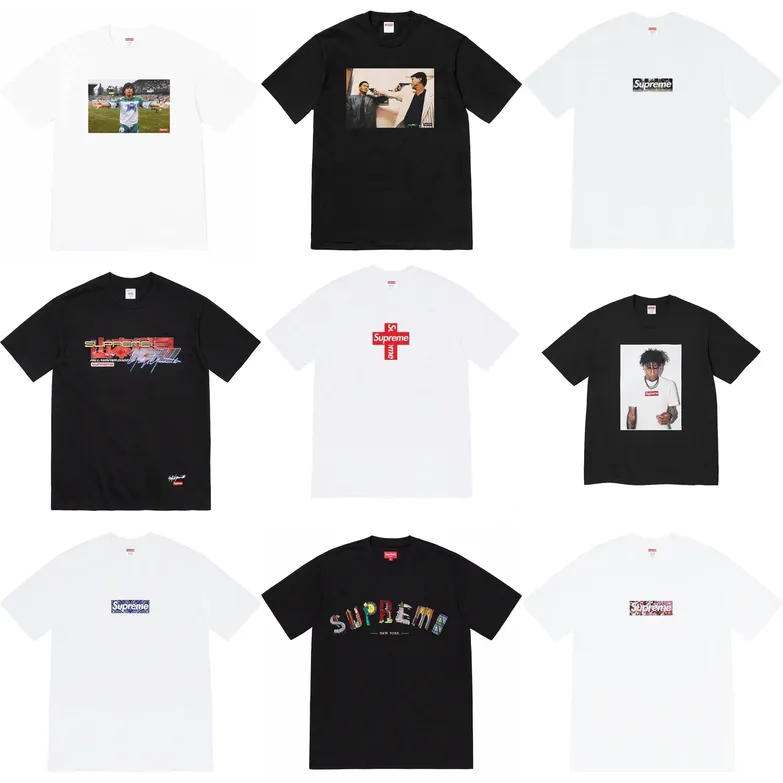 Bunch of Supreme Tees (87 Variants)