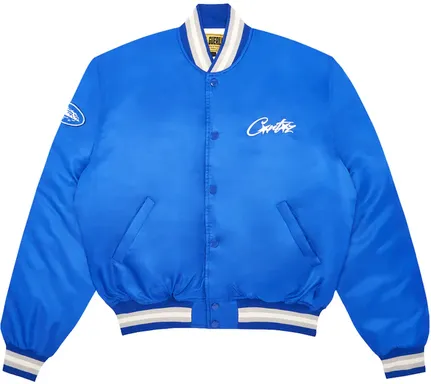 Corteiz Stadium Jacket Blue