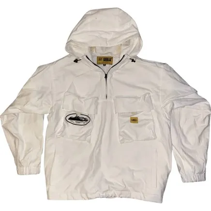 Corteiz Storm Jacket White